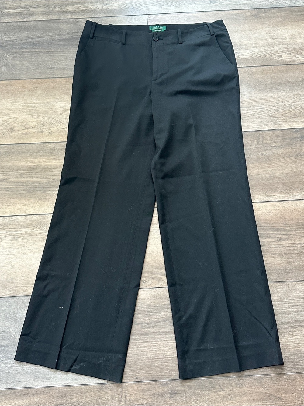 Lauren Ralph Lauren Black Dress Pants - Straight Leg